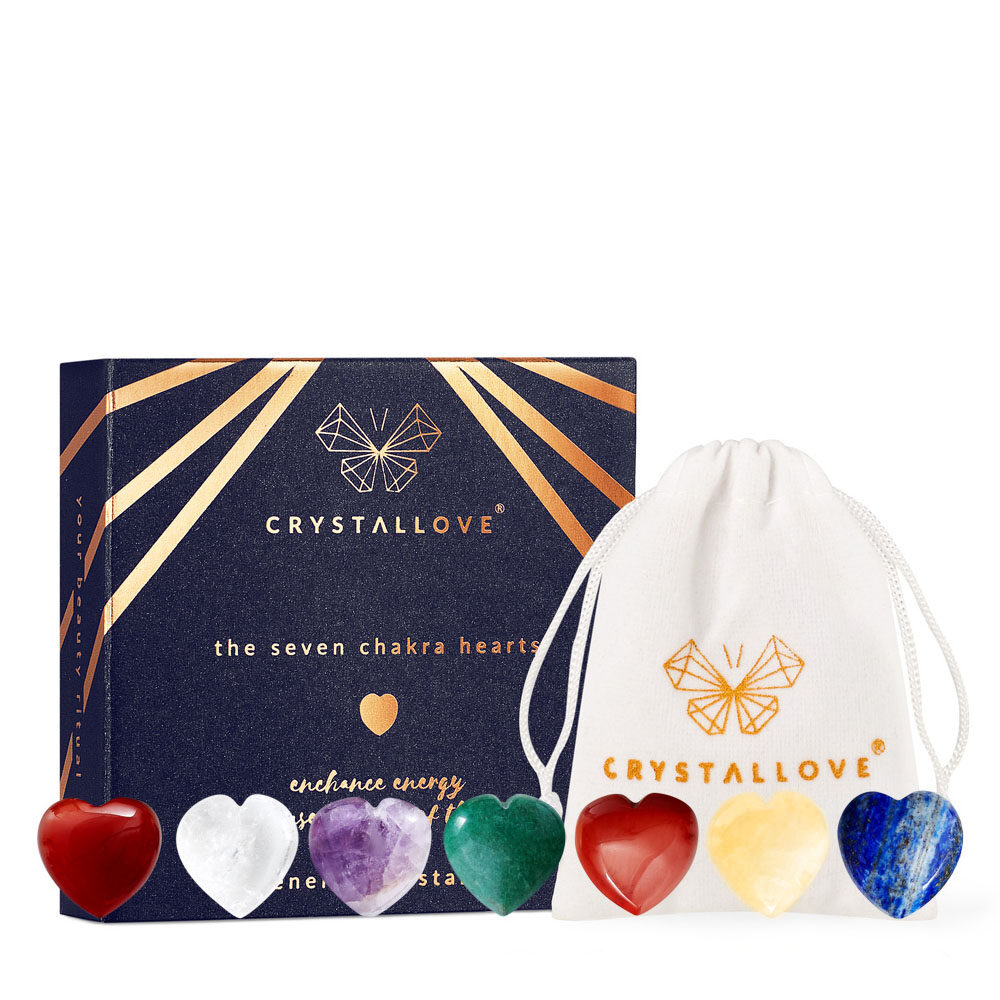 crystallove naturalne kamienie energetyczne - 7 czakr serca