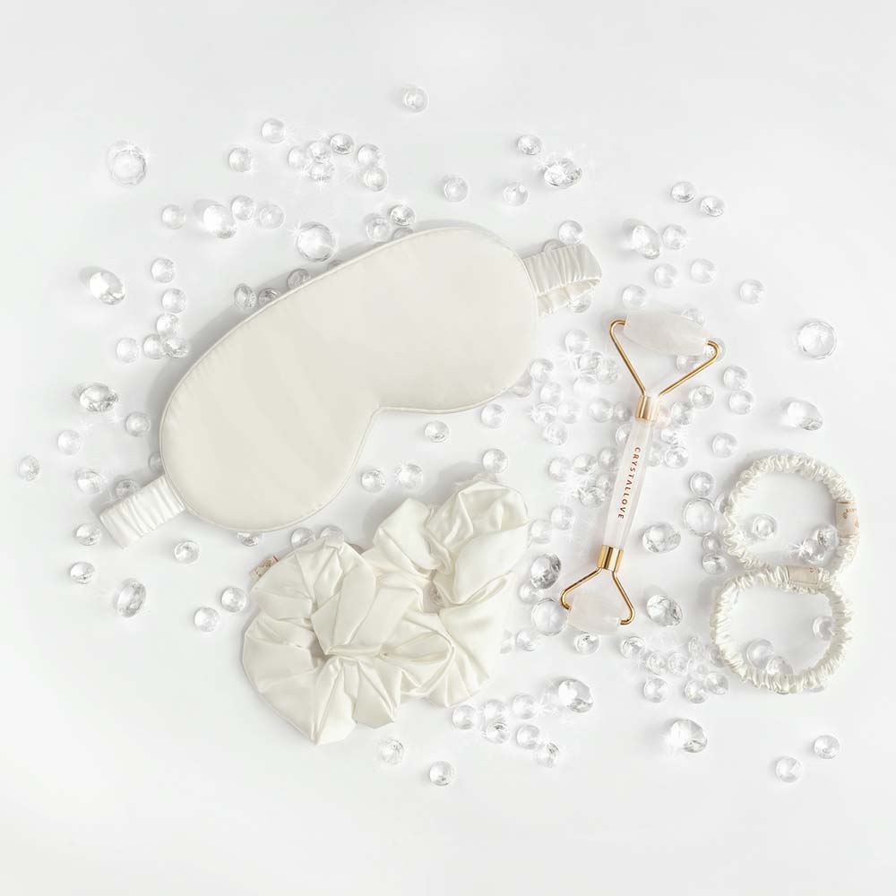 crystallove clear quartz home SPA set - zestaw prezentowy